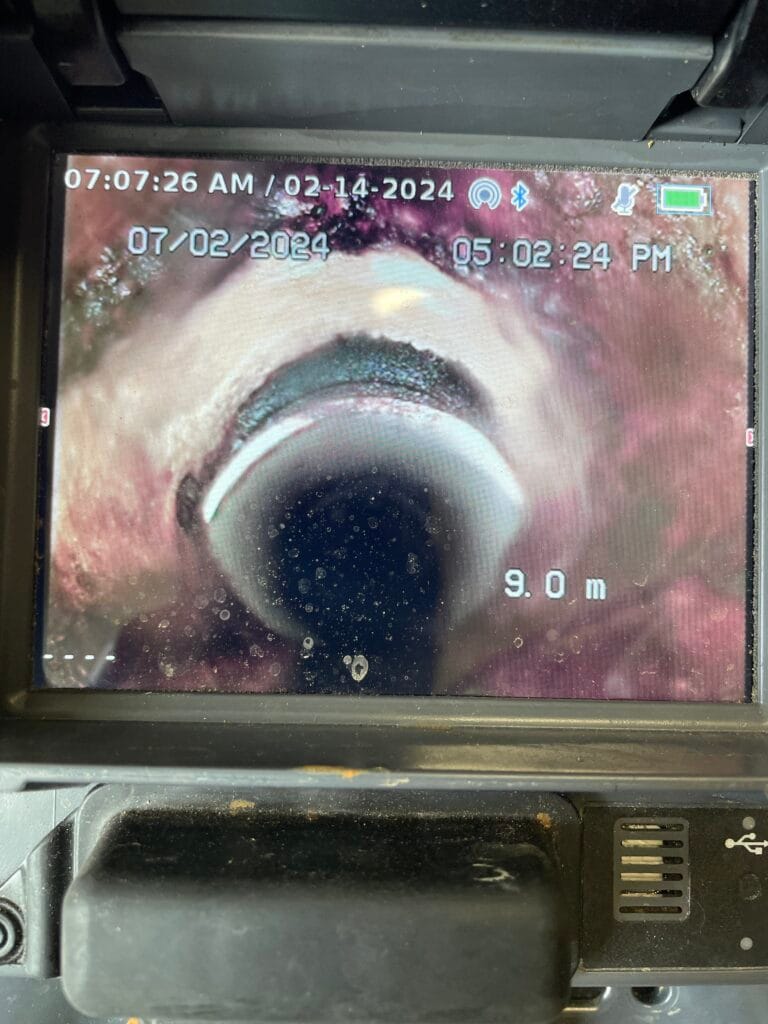 Blocked Sewer