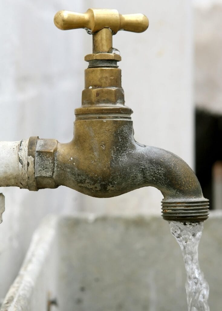leaking tap